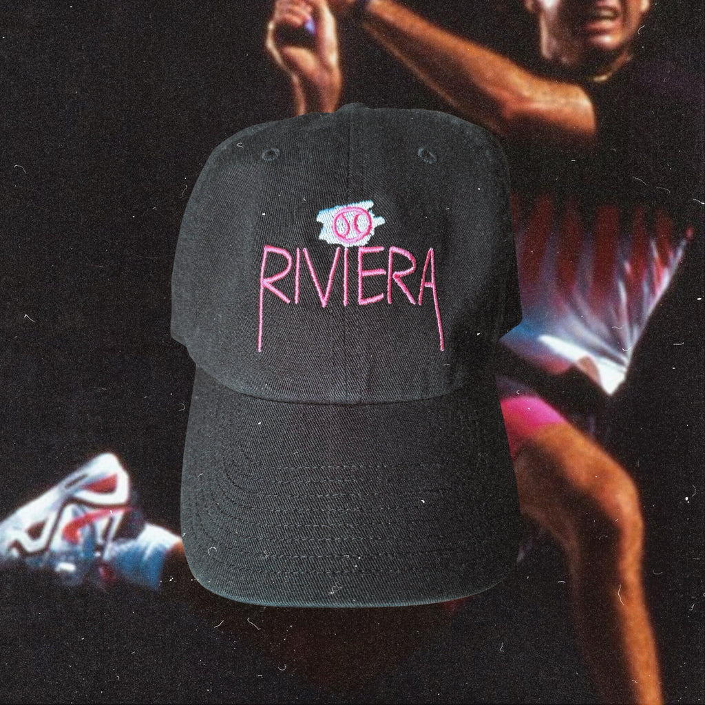 THE RIVIERA "ODE TO ANDRE" HAT (HOT LAVA & BLACK)