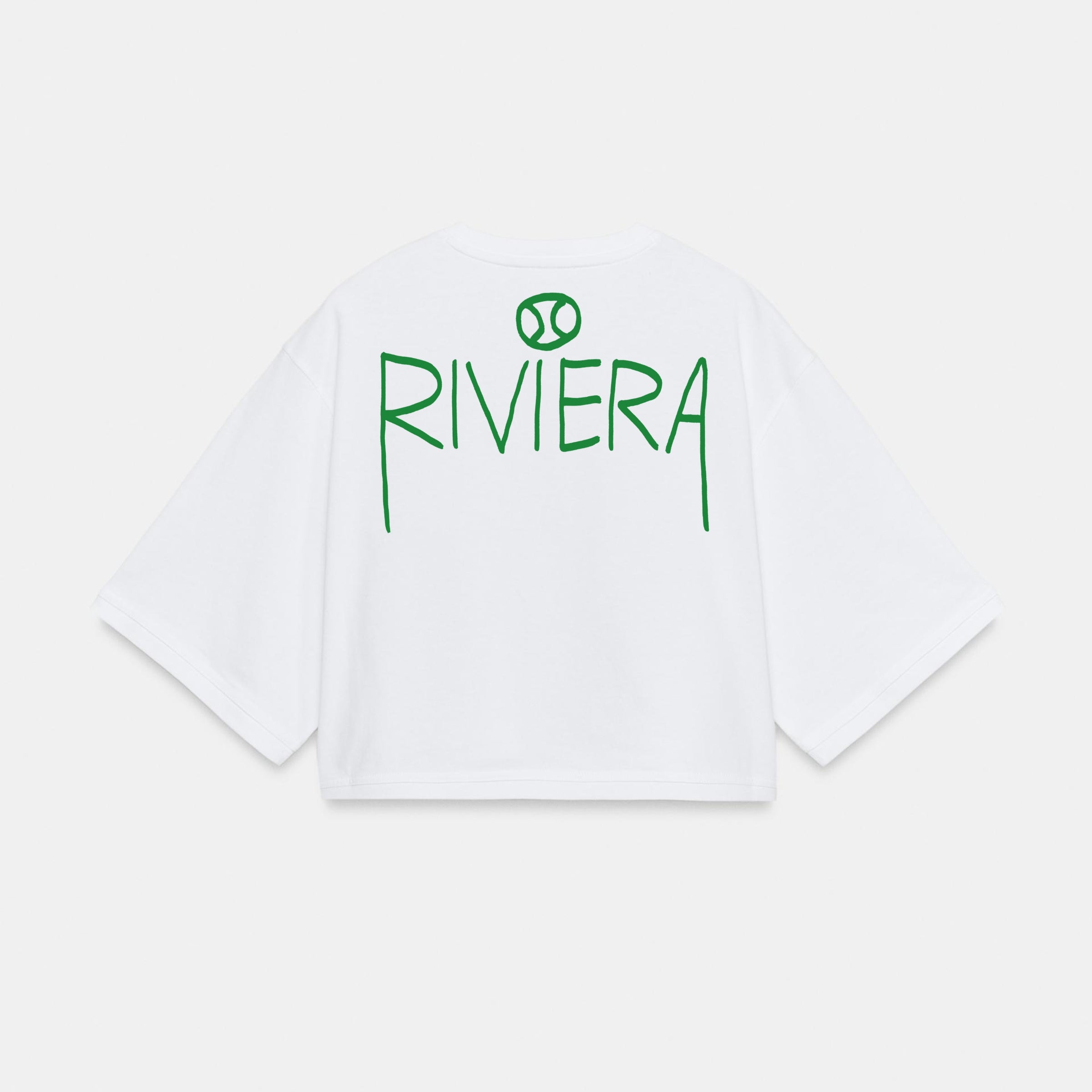 THE RIVIERA WOMEN'S "CLUB" CROPPED T