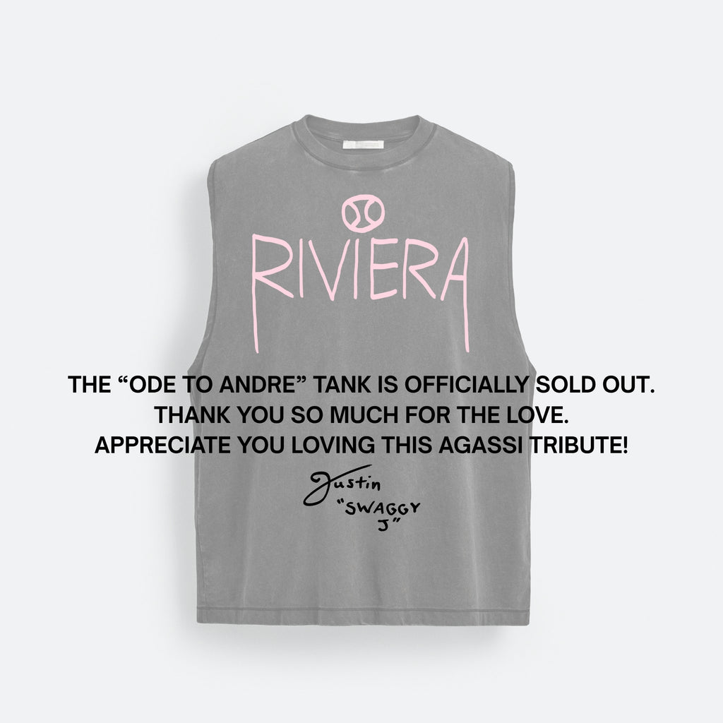 THE RIVIERA "ODE TO ANDRE" TANK